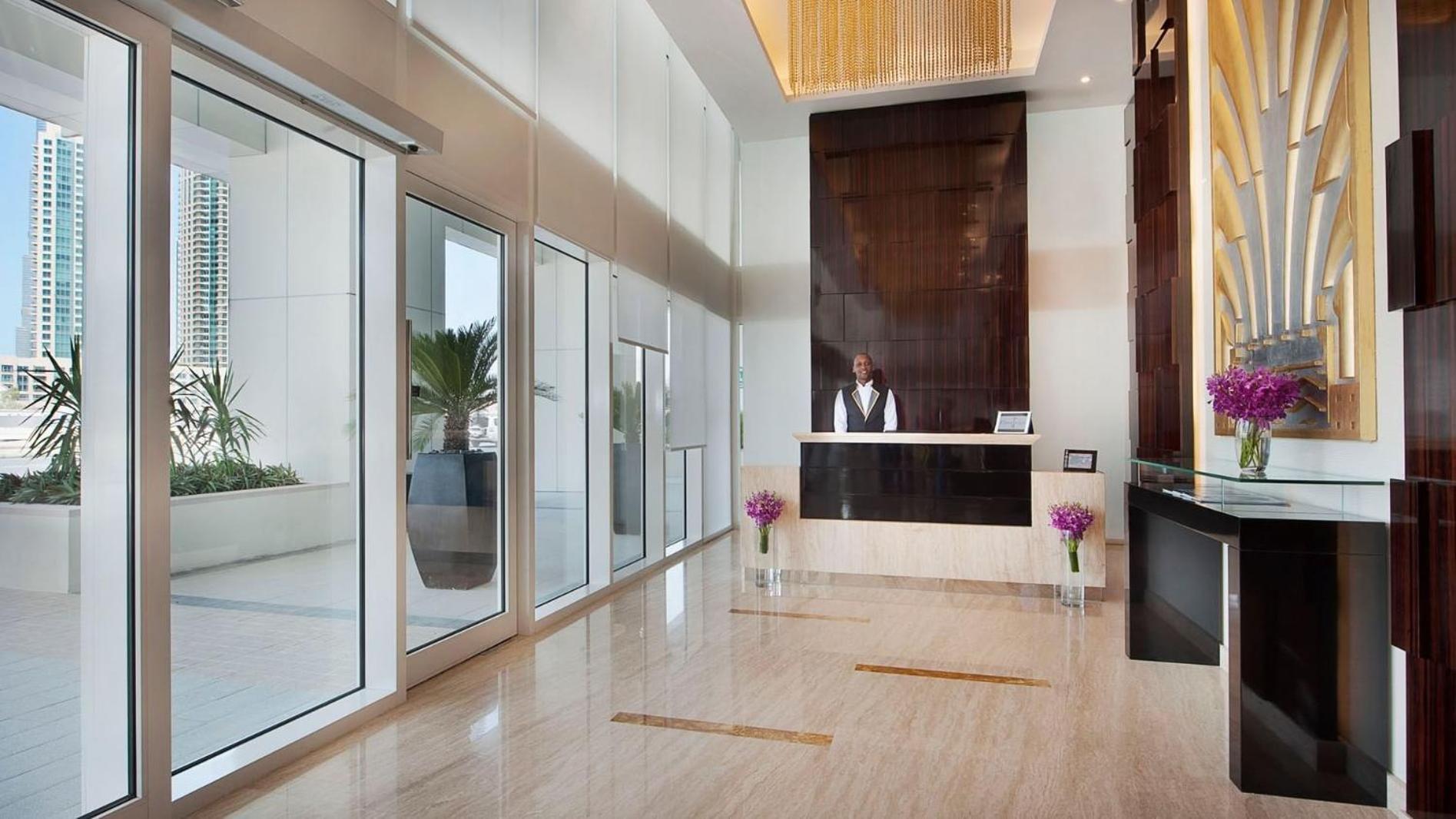 Apartment 5 Min Mall & Fountain - Partly Burj Khalifa View - Swimingpool - Business Bay